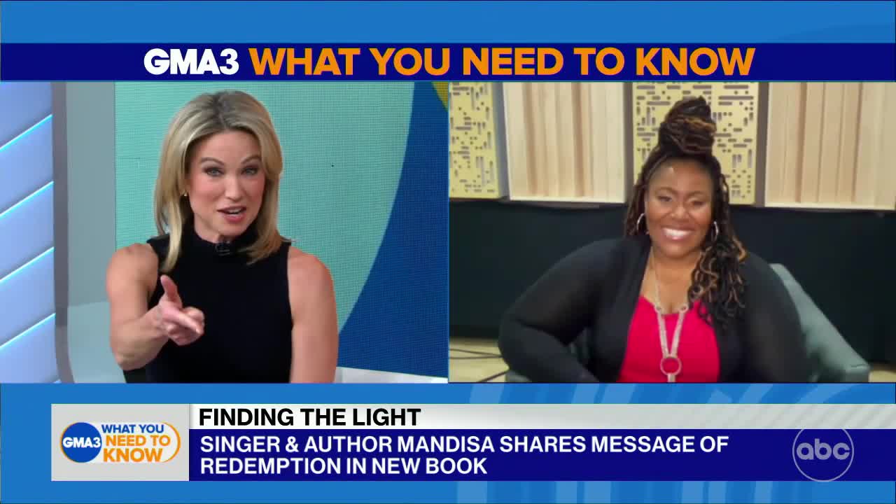 Singer and author Mandisa shares a message of redemption in new book