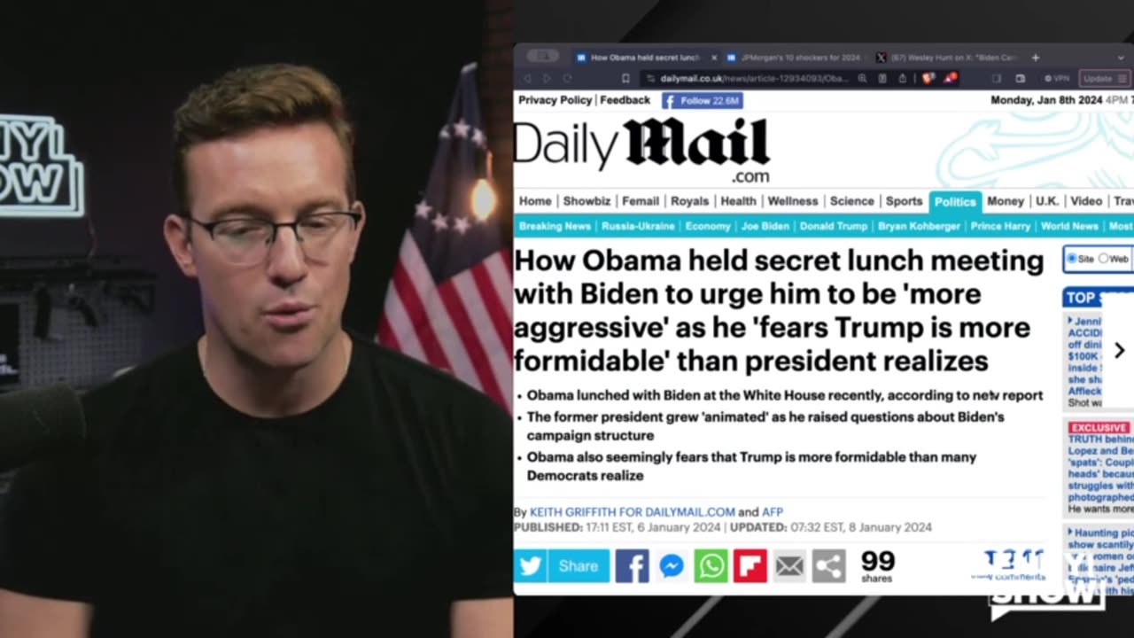 Obama PANICS Over Trump in Secret White House Meet, SCREAMS At Biden...