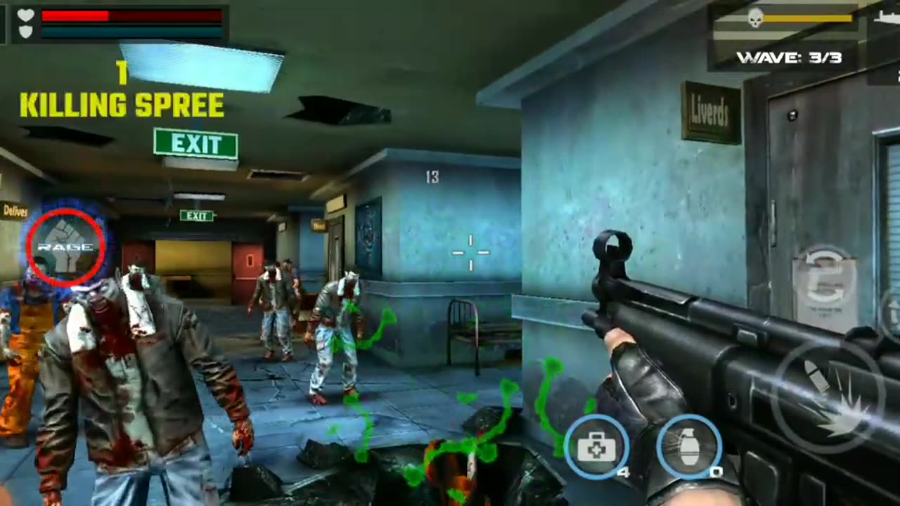 Fight in gaming||. Zombie fightDanger fight