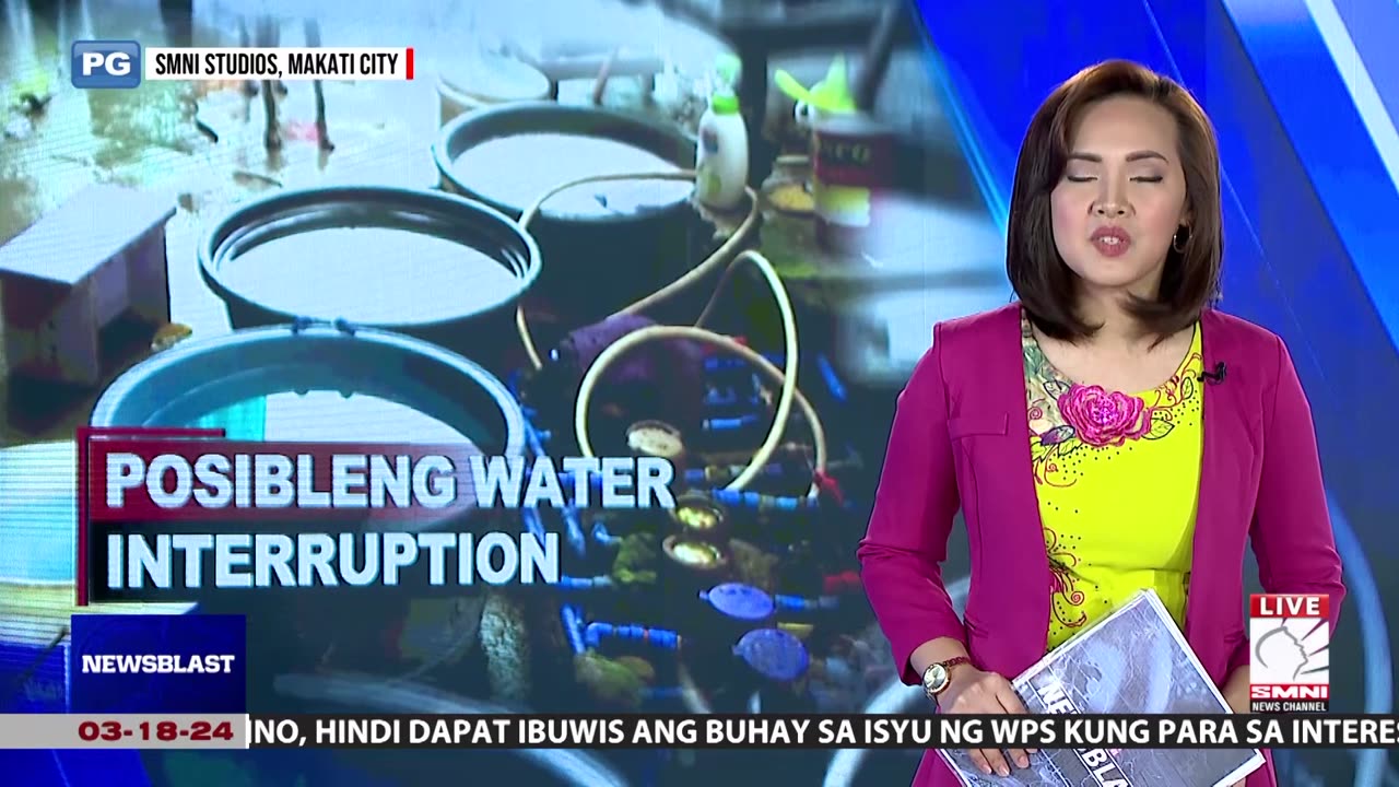Alokasyon ng tubig sa Metro Manila, inaasahang ibababa pa sa Abril