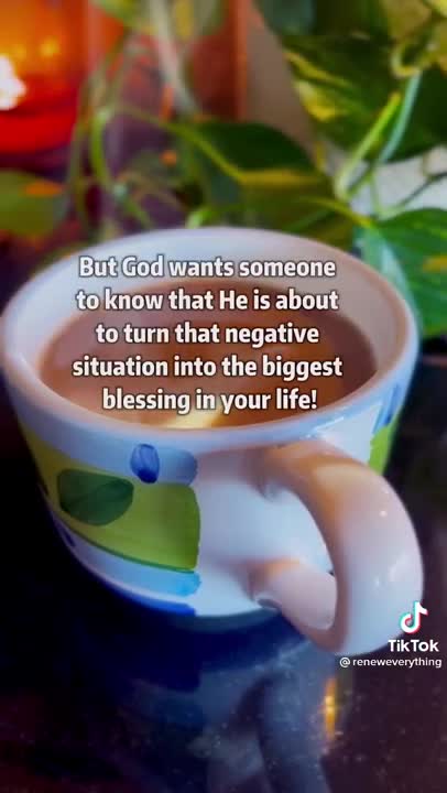 God wants someone to know this-