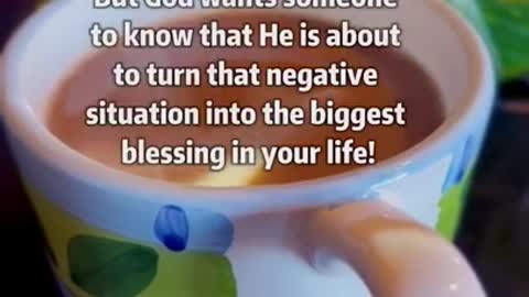 God wants someone to know this-