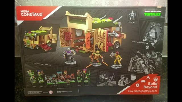 Mega Bloks Teenage Mutant Ninja Turtles Classic Party Wagon