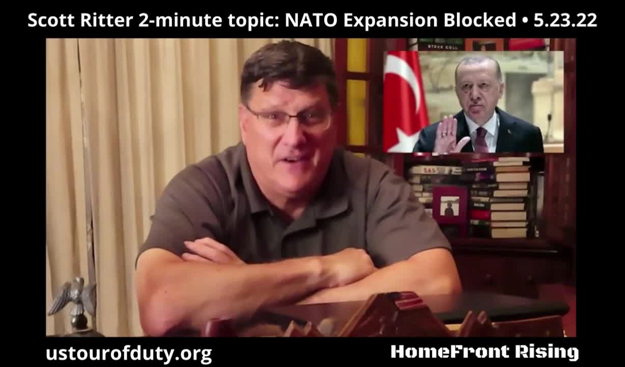 Scott Ritter: 2-minute topic: NATO Expansion Blocked