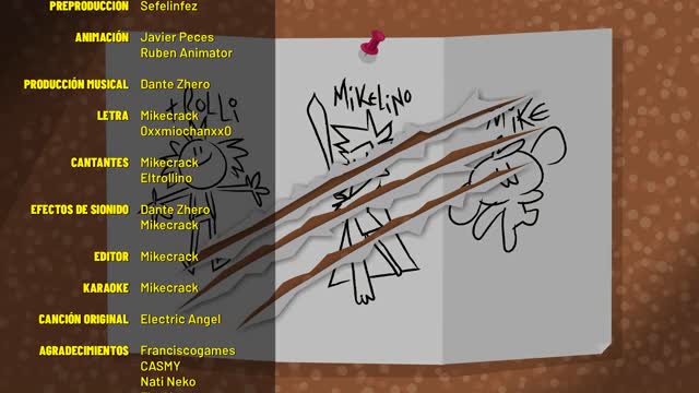 MIKELLINO: LA FUSIÓN DE MI CORAZÓN PARODIA MUSICAL ANIMADA