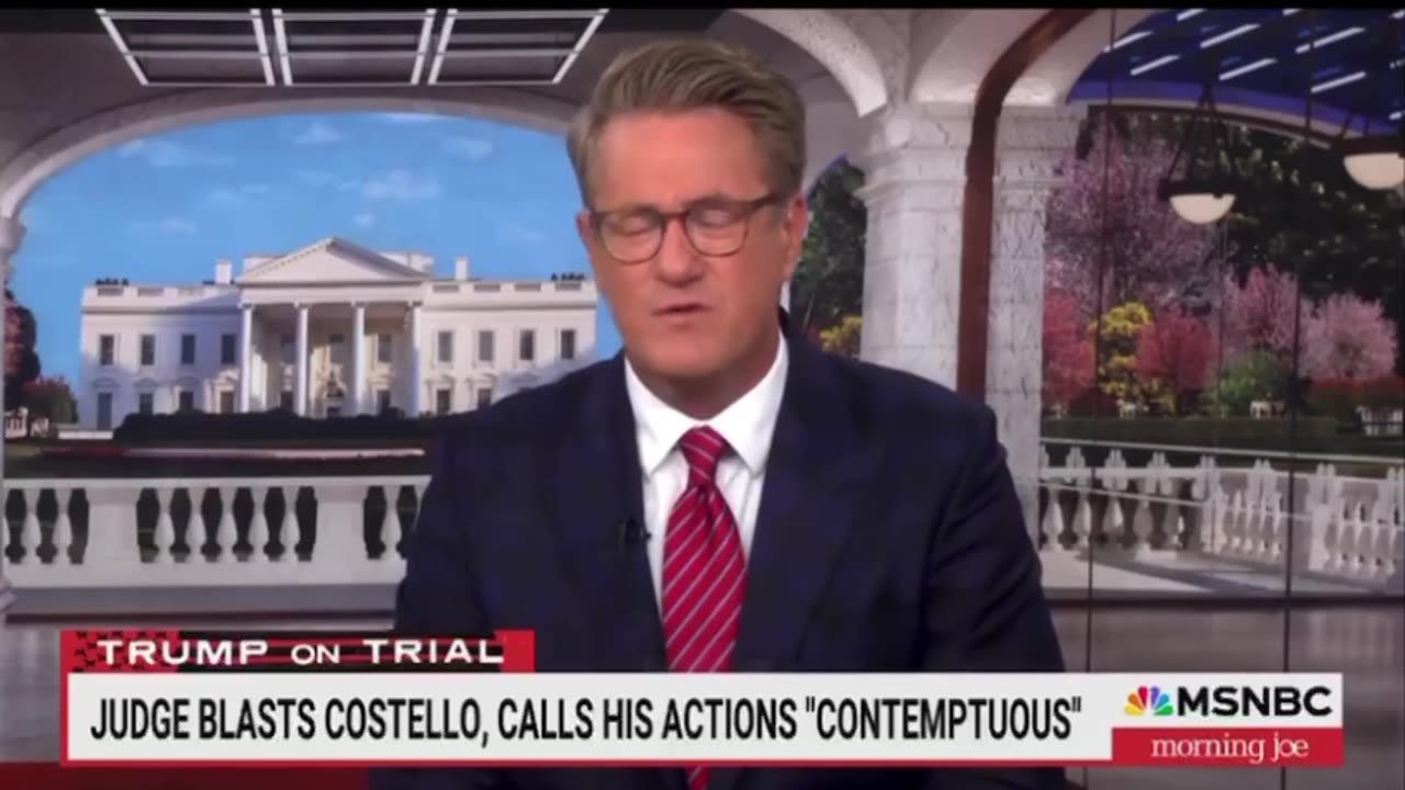 Morning Joe "has never seen this before." LOL