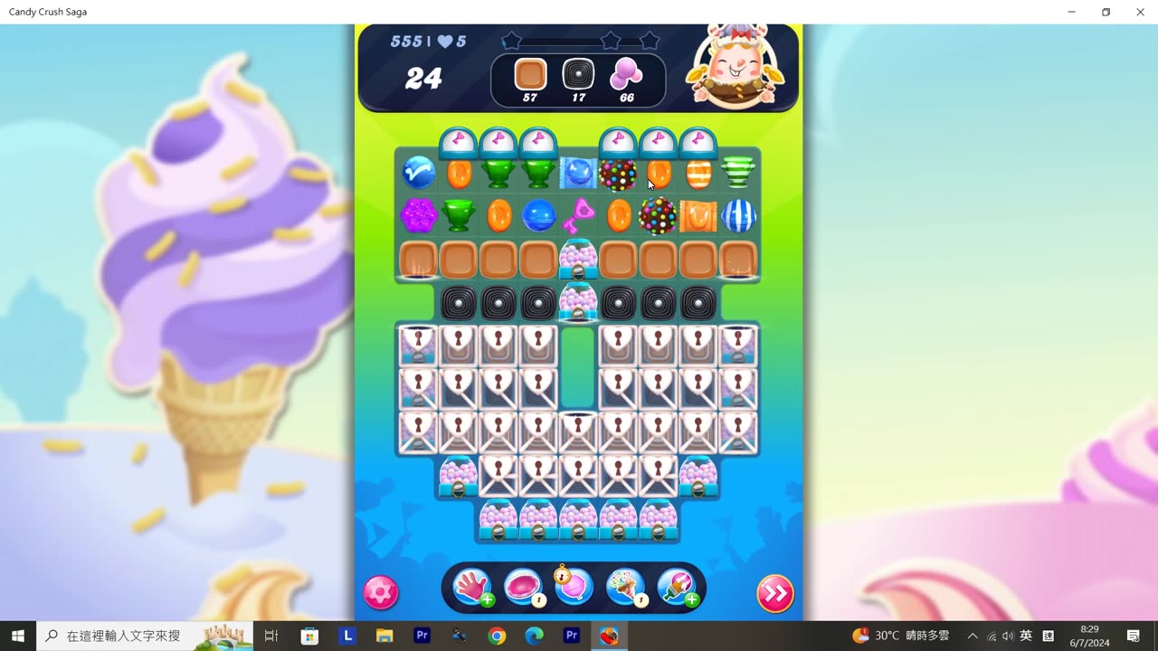 Candy Crush Saga Record (Level 555)