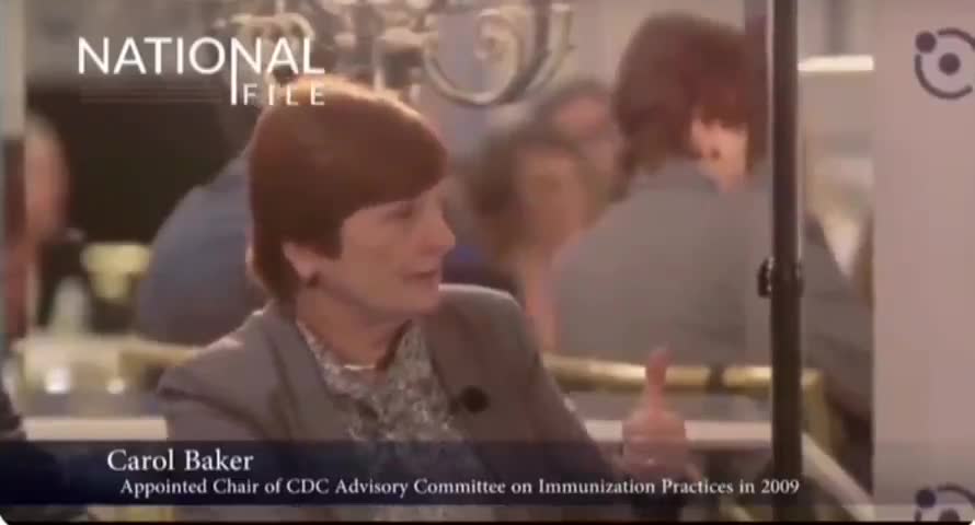 CDC CHAIR CAROL BAKER PROMOTES WHITE GENOCIDE IN USA AS A STRATEGY TO STOP VACCINE REFUSAL- StrangeN
