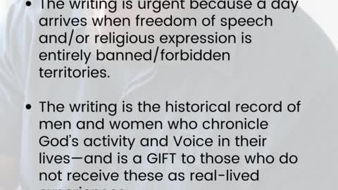 Why I Write