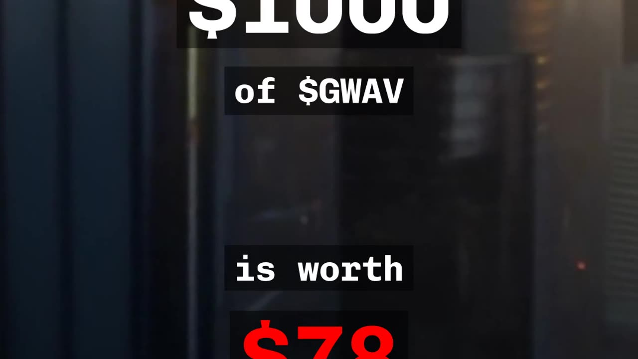 🚨 $GWAV 🚨 Why is $GWAV trending today? 🤔