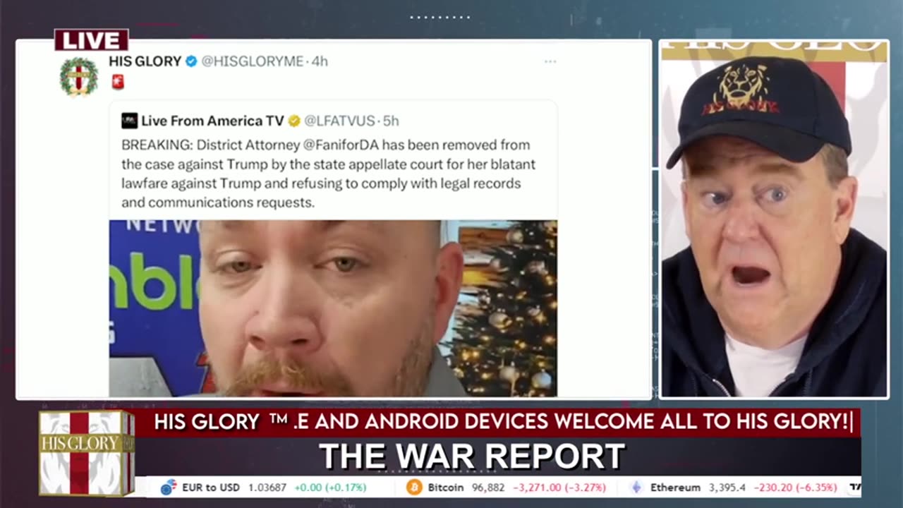 His Glory - The War Report Episode 218 - 12-19-24