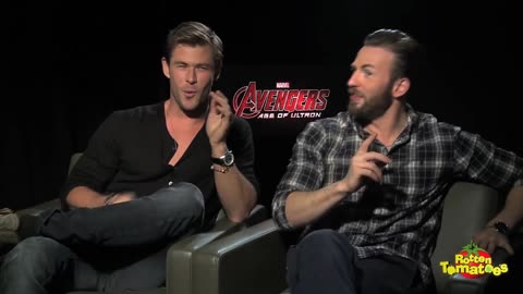 Avengers Cast funny interview moments