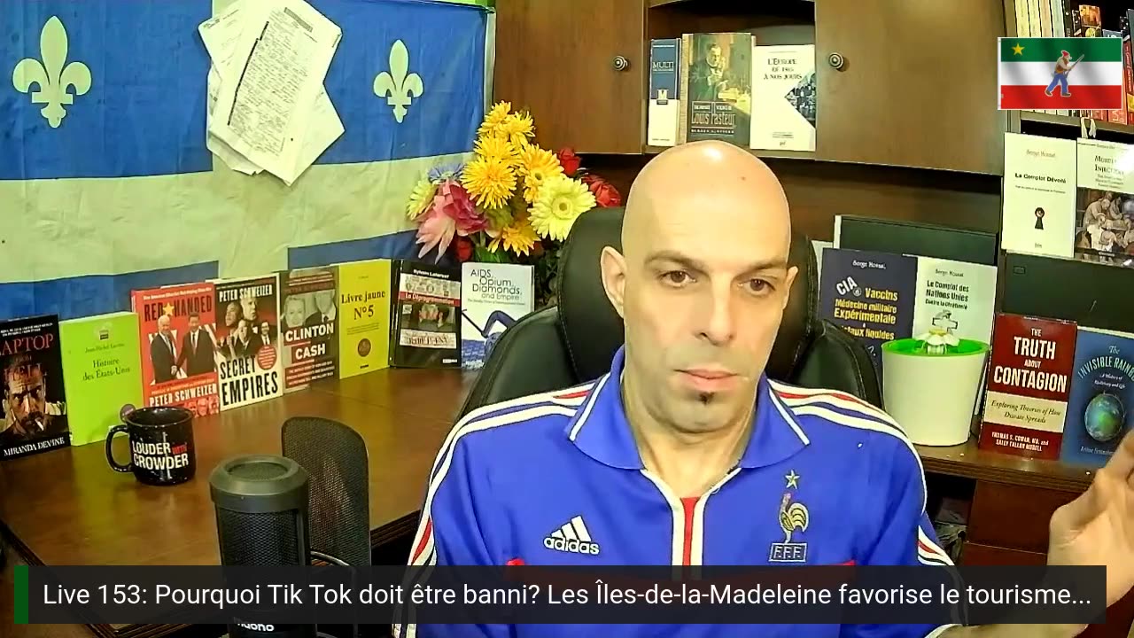 Live 153: Pourquoi Tik Tok doit être banni? Les Îles-de-la-Madeleine favorise le tourisme...