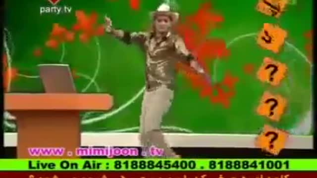 Bijan Banafshekhah dances on Live tV