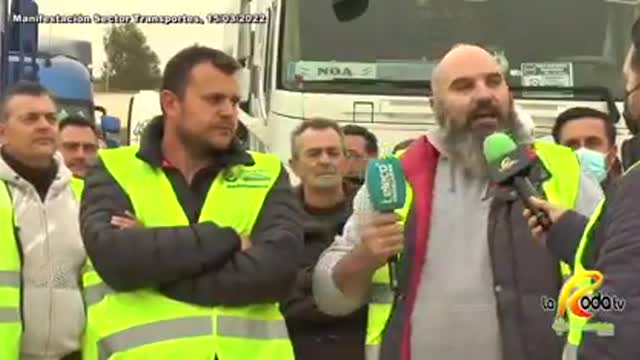 Manifestacion Sector Transportes 15/03/2022 (España)