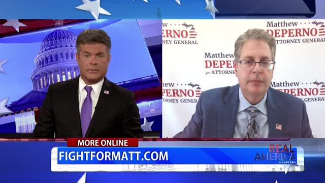 REAL AMERICA -- Dan Ball W/ Matt DePerno, Michigan AG Uses Office Against Her Opponent, 8/9/22