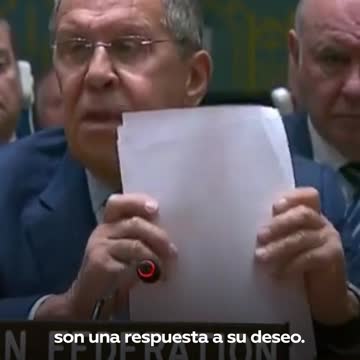 Lavrov:"Zelensky gli ha detto ai residenti del Donbass di andare in Russia e hanno deciso il referendum".Lavrov ha citato Zelenski all'ONU perchè ha detto "i residenti del Donbass che si considerano russi dovrebbero andare in Russia.