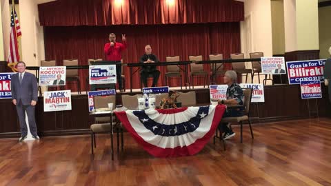 Wellington Candidate Night Jack Martin Gus Bilirakis