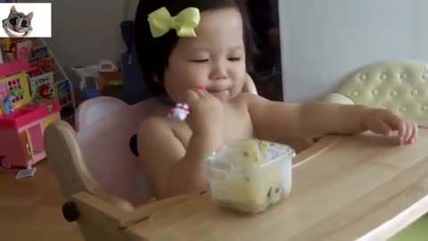 Funny babies are the hardest try not to laugh