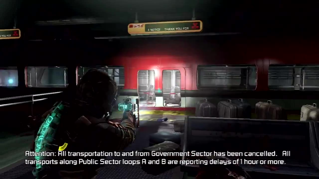Dead Space 2 Walkthrough - Part 5 [Chapter 2] - Train - Lets Play