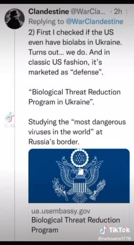 Russia taking out biolabs