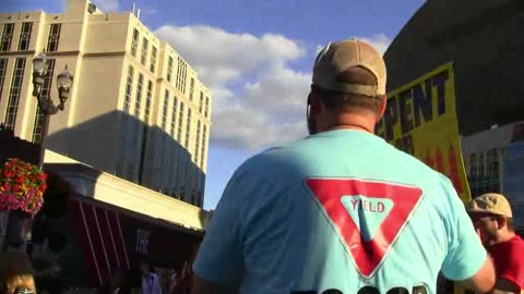 Taylor "Feet" Swift "To Destruction" Concert Preaching | Kerrigan Skelly of PinPoint Evangelism