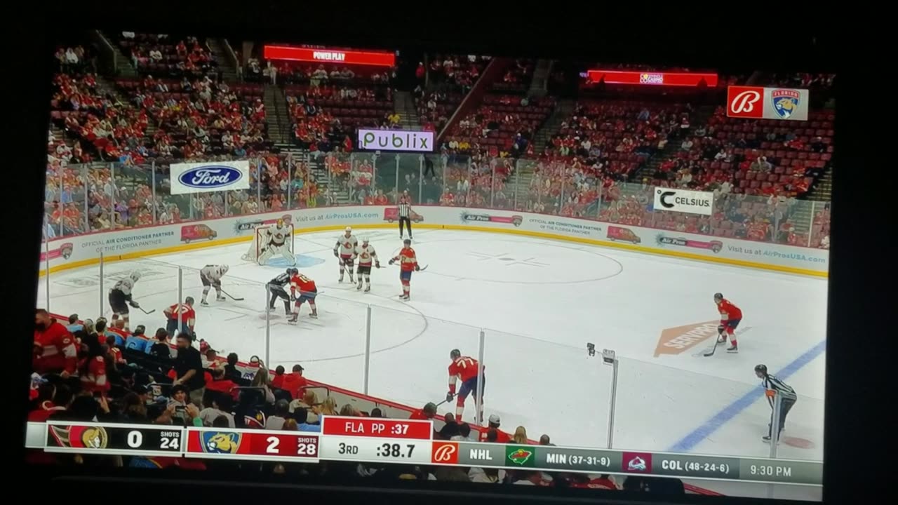 OTT vs FLA - Panthers Win 2-0