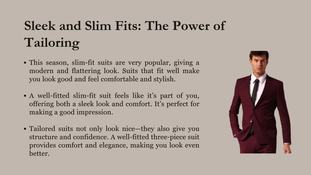 Top 7 Trends in 3 Piece Suits This Season