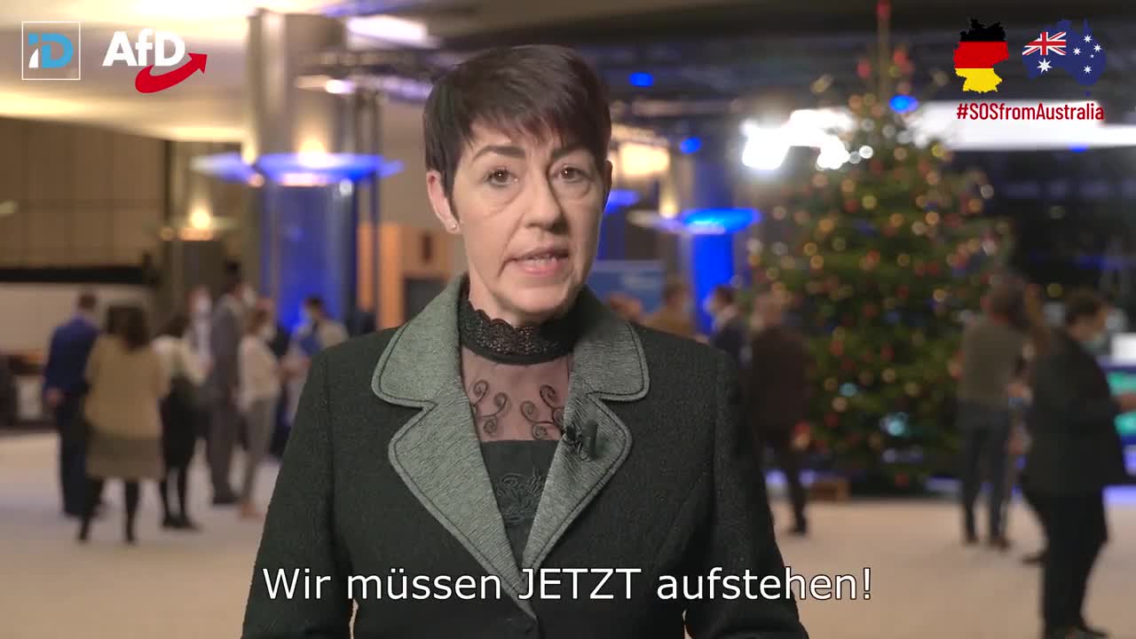 A message for Australians from Christine Anderson Of the European Parliament