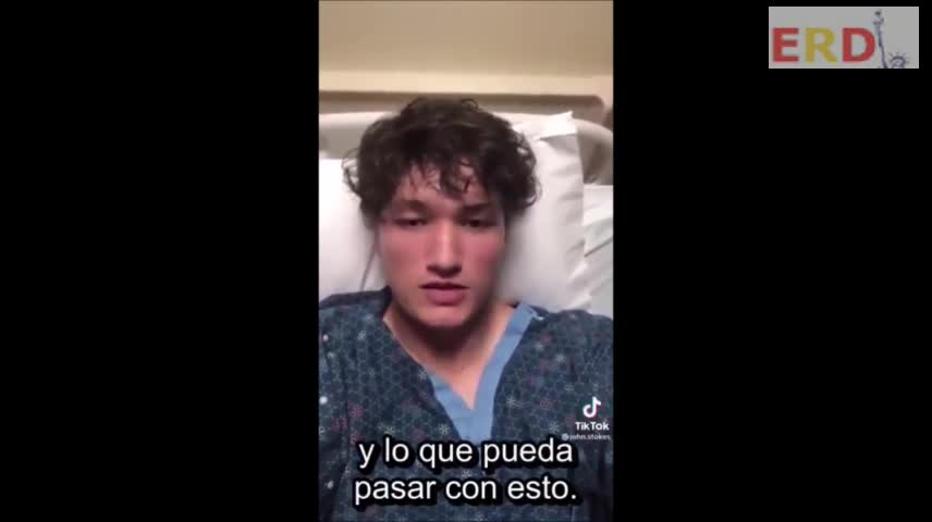 Joven deportista inoculado ingresa en hospital con miocarditis