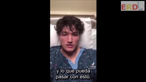 Joven deportista inoculado ingresa en hospital con miocarditis