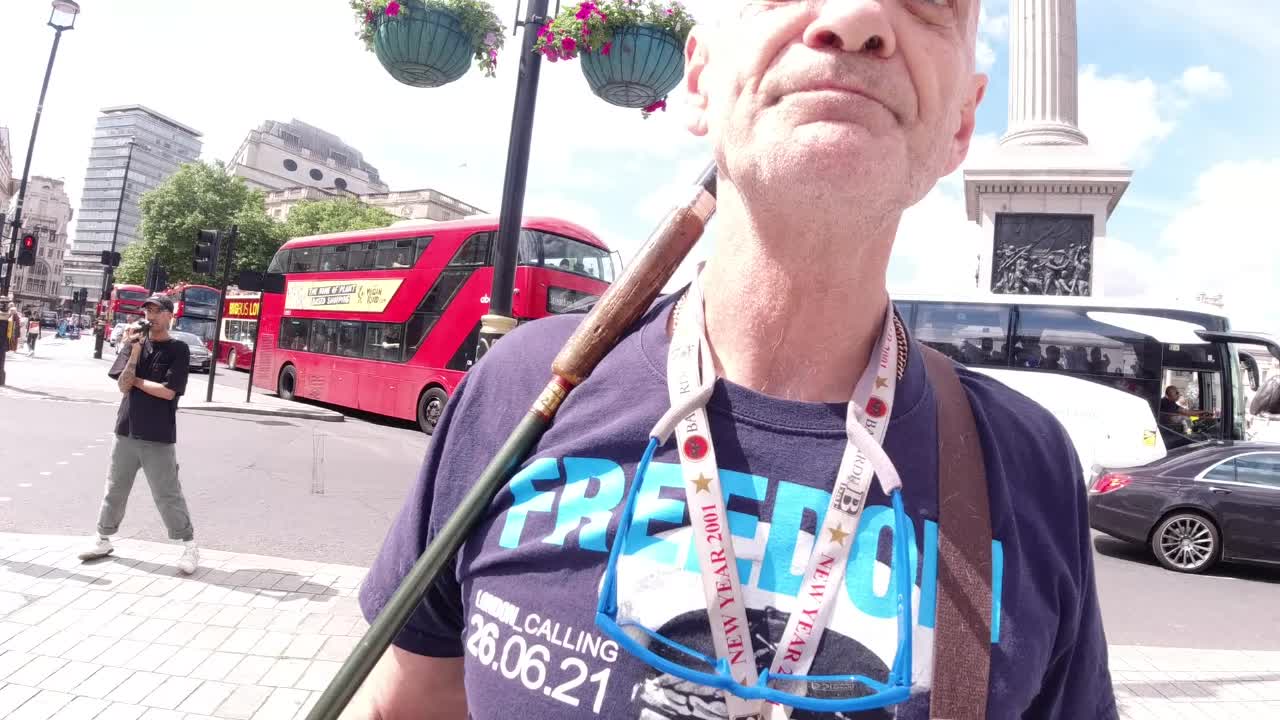 HE KNOWS. SAVING OUR CHILDREN PROTEST LONDON