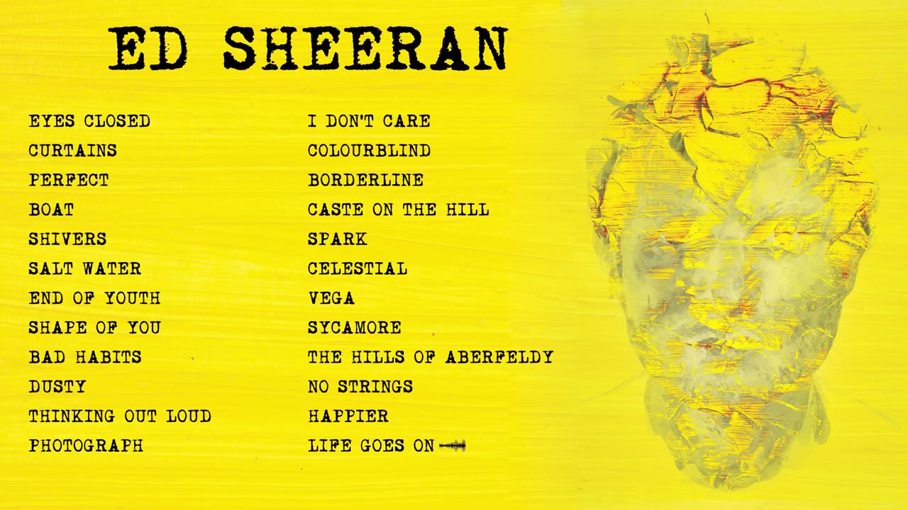 Ed Sheeran | Top Songs 2023 Playlist | Eyes Closed, Curtains, Perfect...