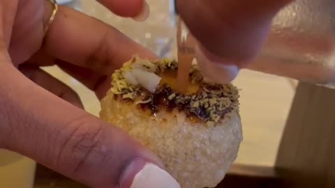 Pani puri 😋 😍 Golgappa Fuchka Golgappa Street Food Indians