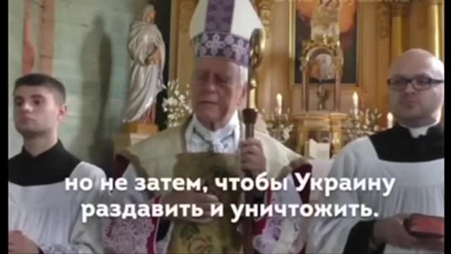 British Bishop Richard Williamson: Only Putin dares to stand up to One World Government