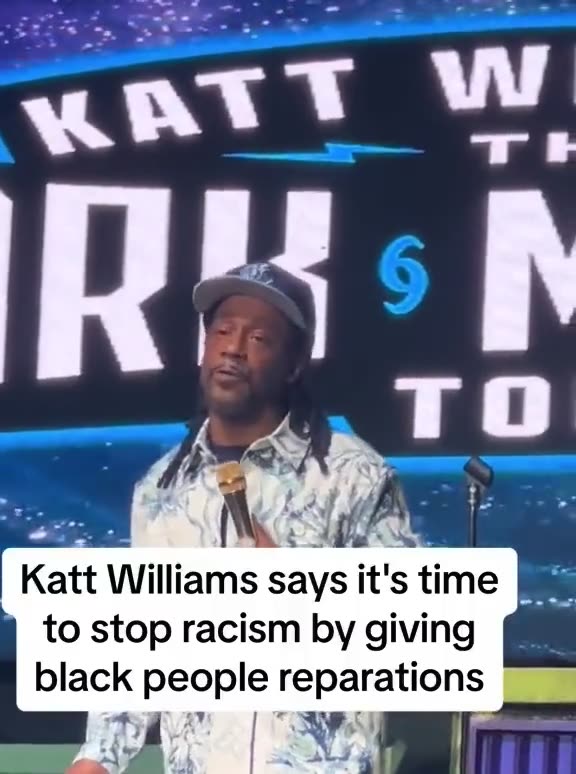 Katt Williams says it's time to stop racism by giving black people reparations