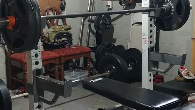 Bench 225 x 7 reps