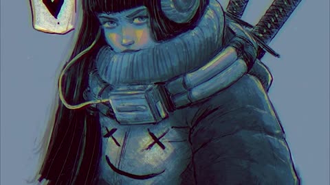 Digital Art Timelapse Procreate - Portrait #shorts