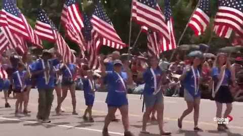 Celebration of Independence day in Washington DC