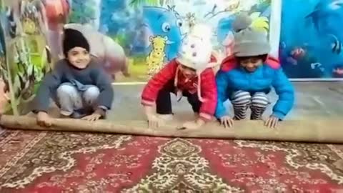 A rolling role kids activity