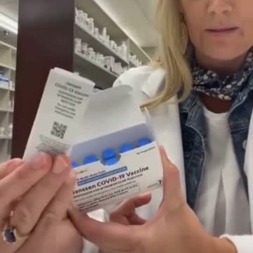 Vaccine information paper is blank?