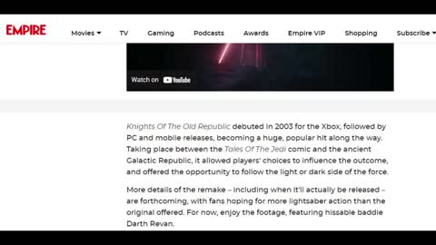 Star Wars Knights of the Old Republic