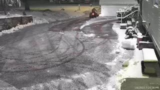 Plowing the Driveway in 45 seconds