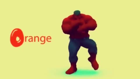 Orange Hulk Gangnam Style