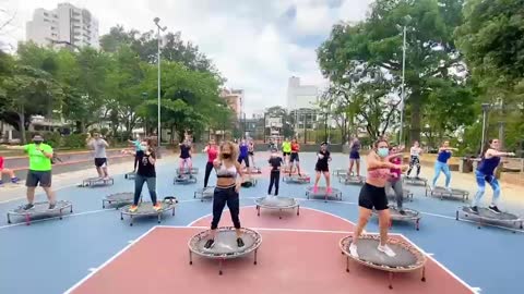 Swing Jump Active, la sensación de un nuevo deporte en Bucaramanga