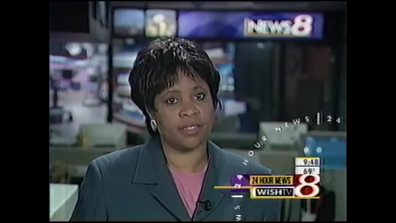 August 12, 2000 - Tina Cosby WISH Indianapolis Newsbreak