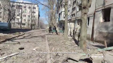 Russian troops dropped KAB-1500 on a five-story residential building