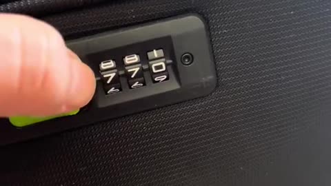 How to crack and open a Dial code lock - American tourist luggage. Forgot the code