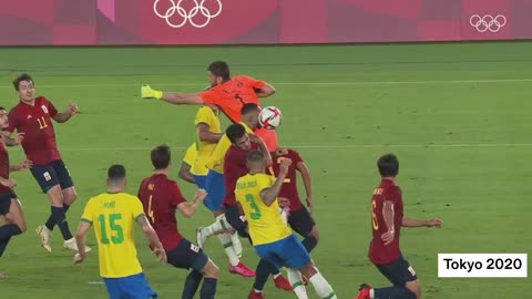 The incredible score Neymar create in Olympic