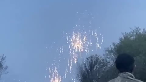 Ukrainian military near Bakhmut filming the shelling of their comrades with "lighters